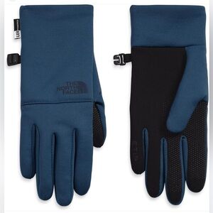 The North Face Women Etip Glove Shady Blue U/R Powered Touch Screen Tips Sz XL